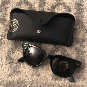 RayBans brand new with case and dust cloth